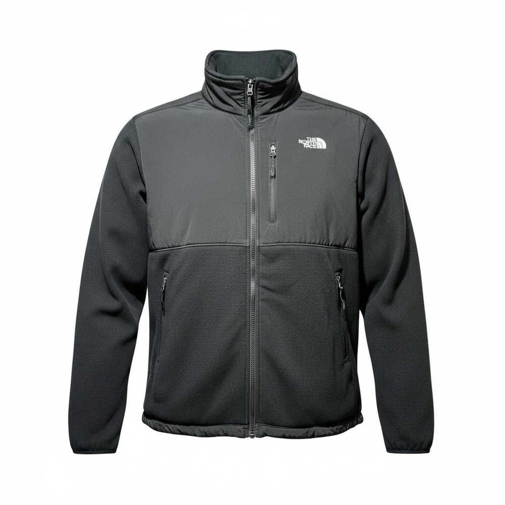 The North Face Denali Fleece Jacket Mens Large Black Y2K Full Zip Polartec